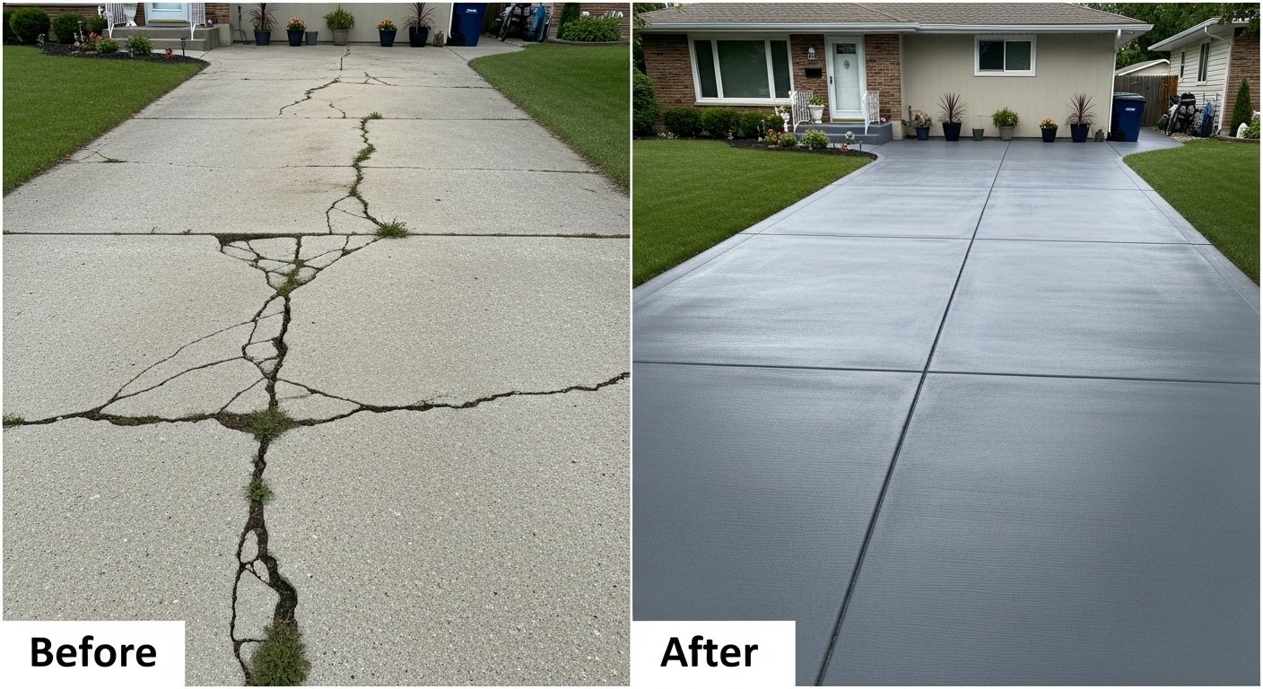 Concrete repair in Massillon, OH